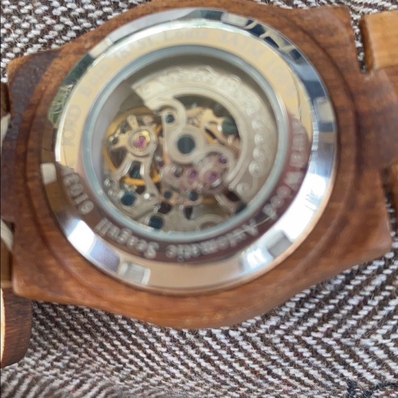 JORD 100% NATURAL WOOD AUTOMATIC SEAGULL WATCH ROSE GOLD Wooden Case ⭐️⭐️⭐️⭐️⭐️ - Picture 8 of 16